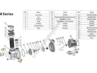 Винт  насоса  Mayer Schwimmbad LX J71050004