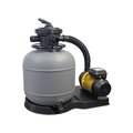 Фильтровальная установка Chemoform SF 122 Aqua Mini 3 m3/h, д.250мм,подкл.32/38, 0,25кВт, песок 17кг