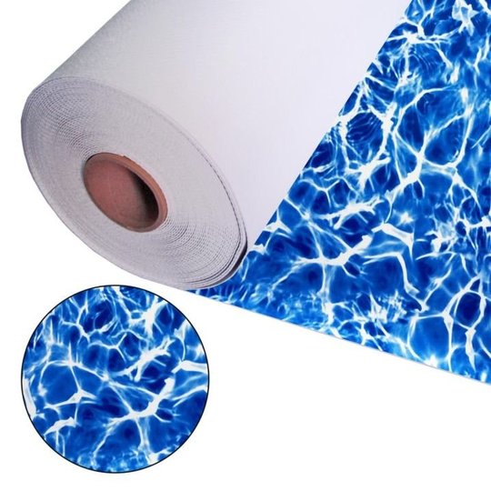 Пленка ПВХ (лайнер)(мрамор синий) Aquaviva Diffusion 1.65x25.2 м (41.58 м.кв)