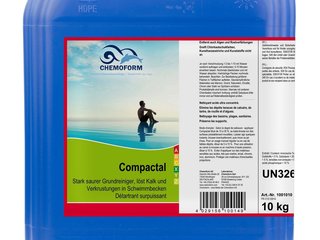 Компактал/ Чистка бассейна (на основе кислоты) 10л. CHEMOFORM