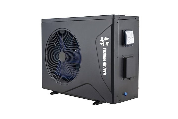 Тепловой насос для бассейнов ( 7 кВт 220 в) EVI Turbo Inverter Pushing Air Tech WE-07