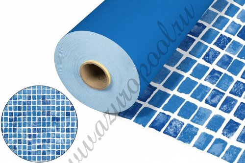 Пленка ПВХ (лайнер)(мозаика размытая) Mosaic-2 FXT008 2х18 (36 кв.м)
