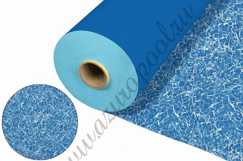 Пленка ПВХ (лайнер)(мрамор синий) Dark Blue Marble Китай FXT009 2х25 (50 кв.м)