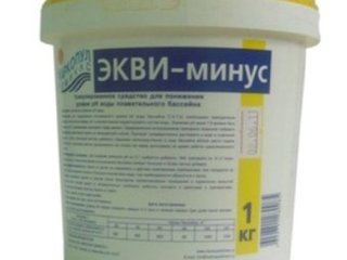 Экви-минус (гранулы) (рН-минус) 30кг.