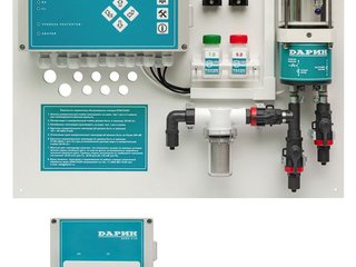 Автоматическая станция рН, CL(Своб.), Rx, Кристалл 4-20 без дозирующих насосов