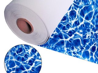 Пленка ПВХ (лайнер)(мрамор синий) Aquaviva Diffusion 1.65x25.2 м (41.58 м.кв)