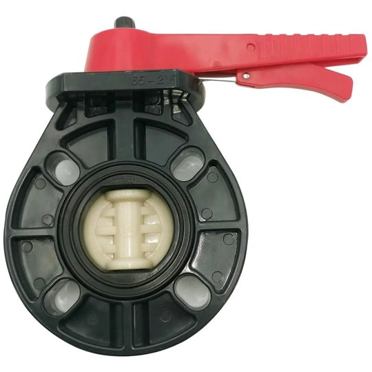 Дисковый поворотный затвор d160 с ручкой, уплотнение EPDM AQUAVIVA