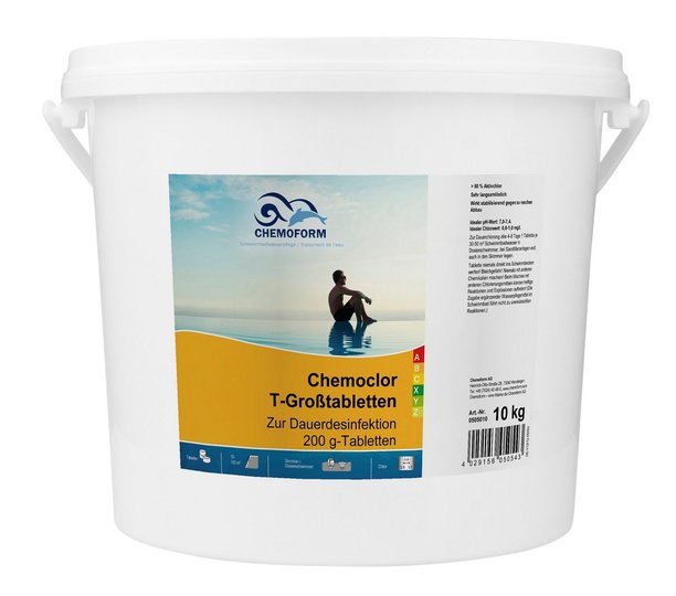 Кемохлор т-Таблетки (200г) 10кг. CHEMOFORM