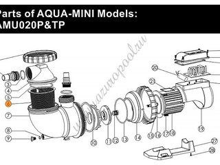 Фильтр грубой очистки насоса AQUA-MINI Emaux (01111104)