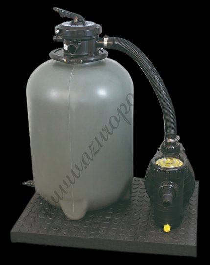 Фильтровальная установка Chemoform SF 142 Aqua Plus 8 m3/h, д.400мм,подкл.32/38, 0,69кВт, песок 50кг