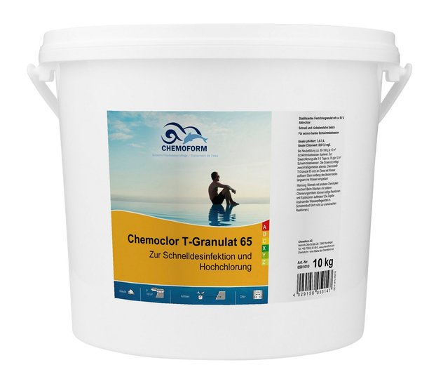 Кемохлор т-65 гранулированный 10кг. CHEMOFORM