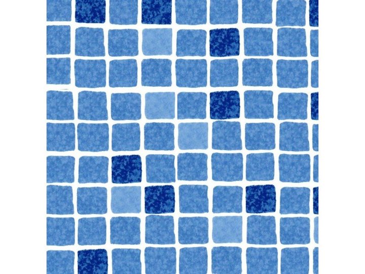 Пленка ПВХ (лайнер)(мозаика размытая) SUPRA blue mosaic 1123/01 Elbtal Plastics ш.1,65 2001177