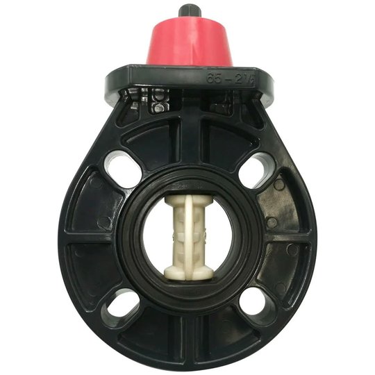 Дисковый поворотный затвор d125/140 с ручкой, уплотнение EPDM AQUAVIVA