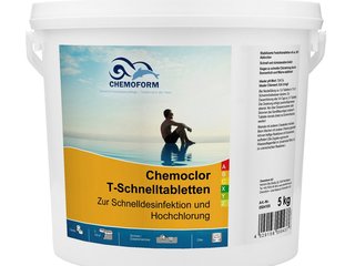 Кемохлор т-быстрорастворимые таблетки  5кг. CHEMOFORM