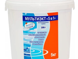 Мультиэкт,  Комплекс 5 в 1, (200) таблетки, 5 кг. (2)