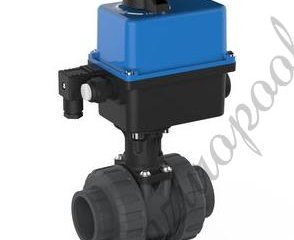 Кран шаровый разъемный д. 50 под вклейку Cepex (PE-EPDM, STD)