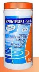 Мультиэкт,  Комплекс 5 в 1, (200) таблетки, 1 кг. (12)
