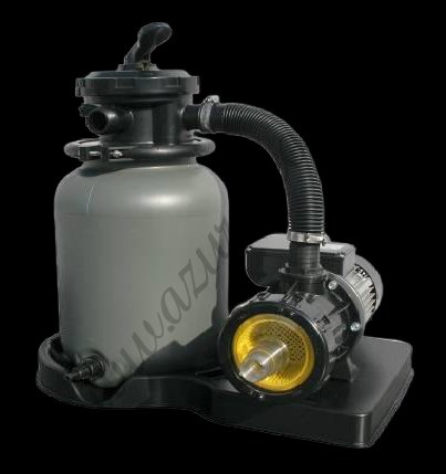 Фильтровальная установка Chemoform SF 122 Aqua Mini 3 m3/h, д.250мм,подкл.32/38, 0,25кВт, песок 17кг